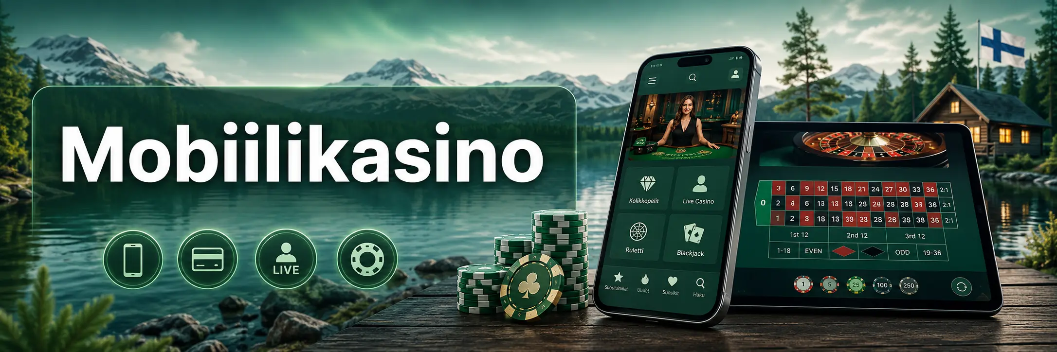 Mobiilikasino ja nopeat maksut Playkasinot-oppaassa
